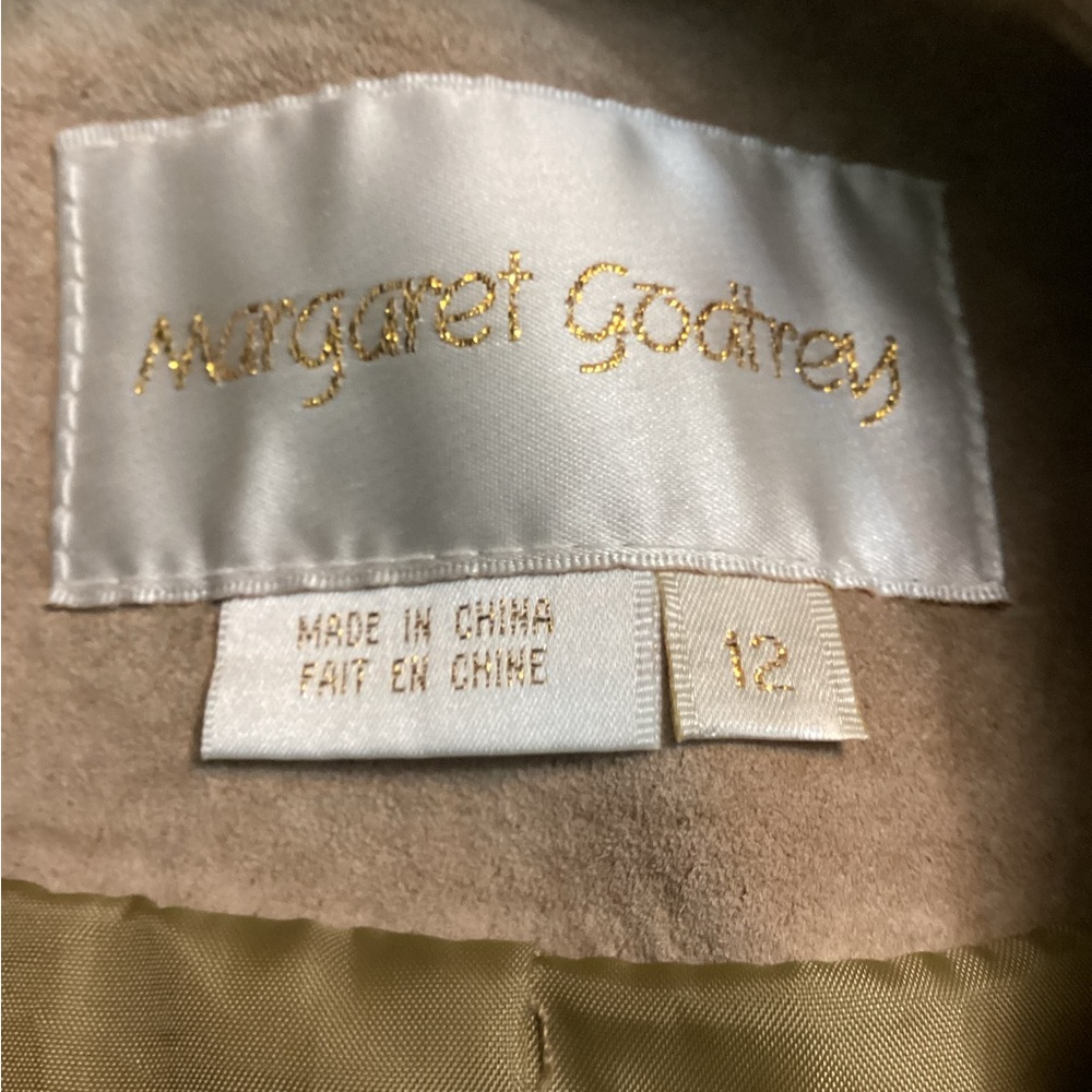 💥PRICE DROP💥 Margaret Godfrey Suede Leather Jacket - Picture 5 of 6